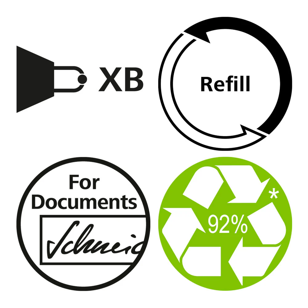 Take 4 Multi 4- Colour Ballpoint Pens M, Box of 10 units - Blue - Image 13