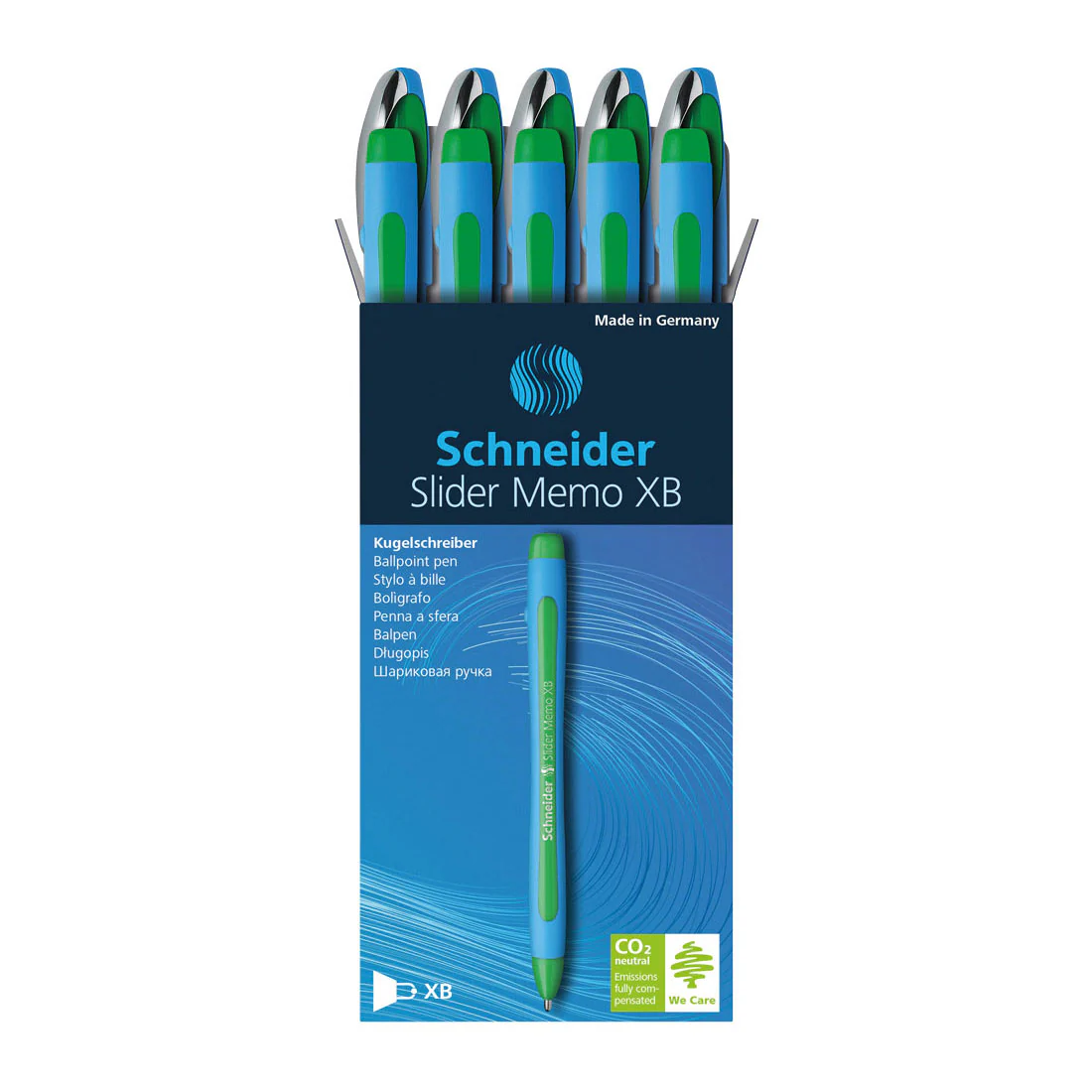 Memo Ballpoint Pens XB, Box of 10 - Image 21