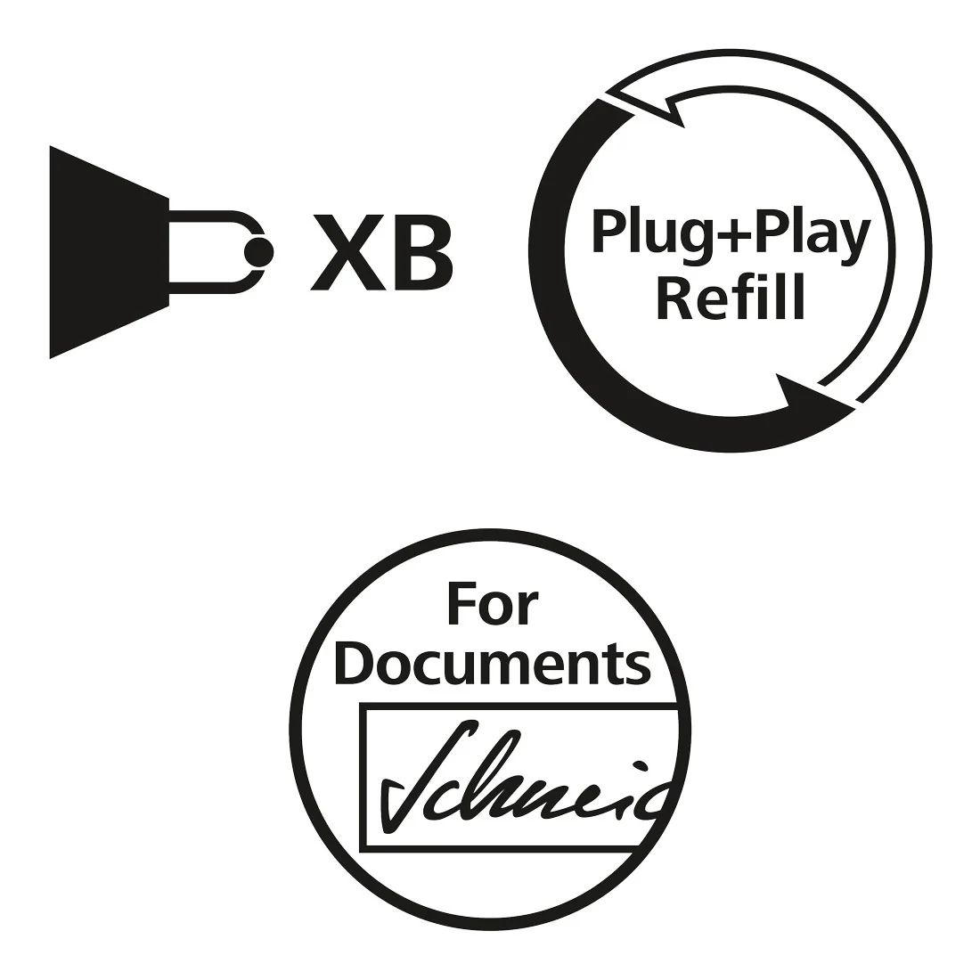 Rave Ballpoint Pens XB, Box of 5 units - Image 4