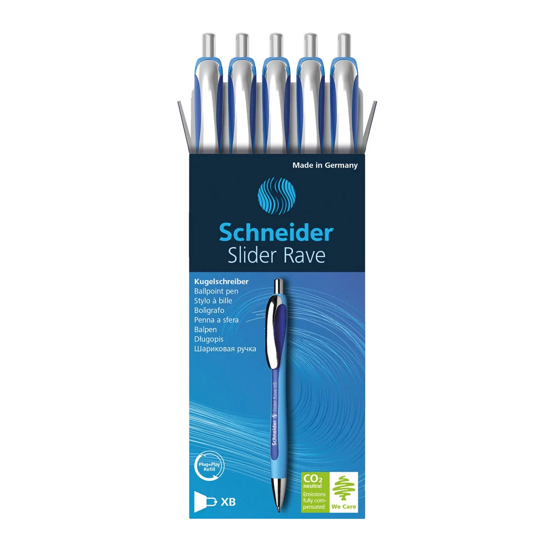 Rave Ballpoint Pens XB, Box of 5 units - Image 8